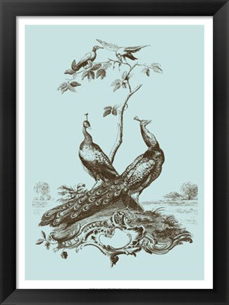 Framed Avian Toile II Print