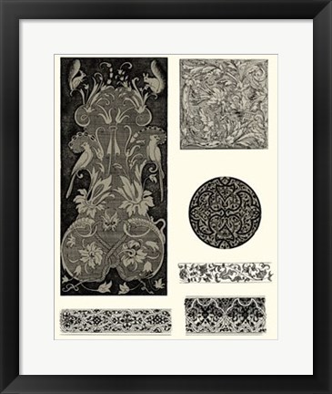 Framed Baroque Details II Print