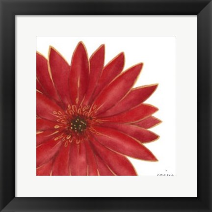 Framed Bright Blossoms II Print