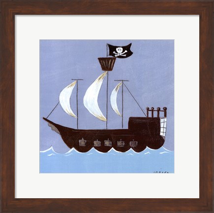 Framed Ahoy! Print