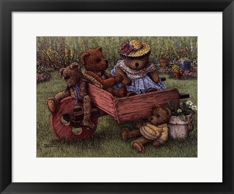 Framed Amy&#39;s Bears Print