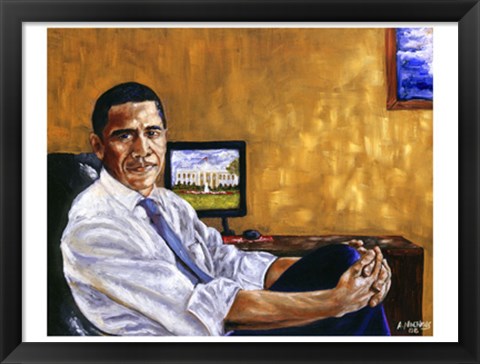 Framed Barack Obama - Historical Journey Print