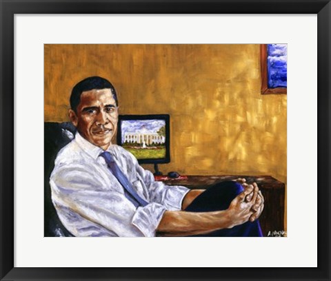 Framed Barack Obama - Historical Journey Print