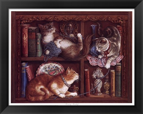 Framed Morning Mischief Print