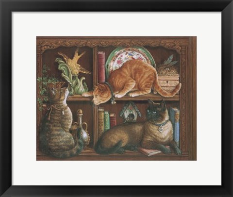 Framed Birdwatchers Print