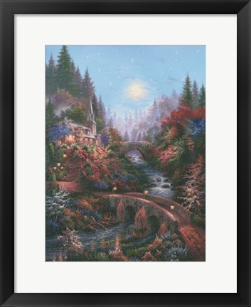 Framed Moonlight Grace Print