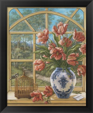 Framed Dragon Tulips Print