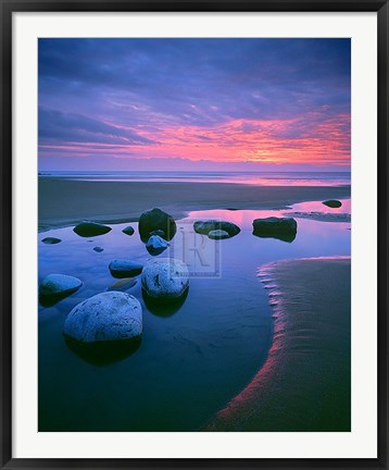 Framed Dunraven Bay Print