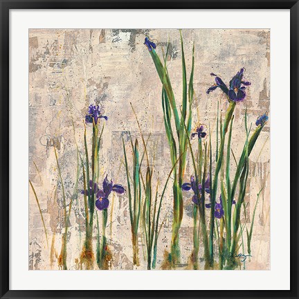 Framed Iris Mist Print