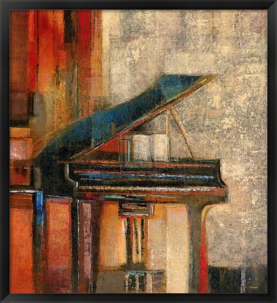 Framed Piano Forte Print