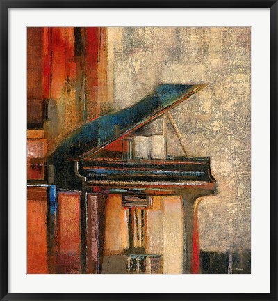 Framed Piano Forte Print