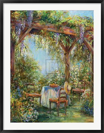 Framed Wisteria Breeze Print