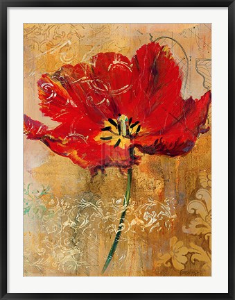 Framed Floral Promices VII Print