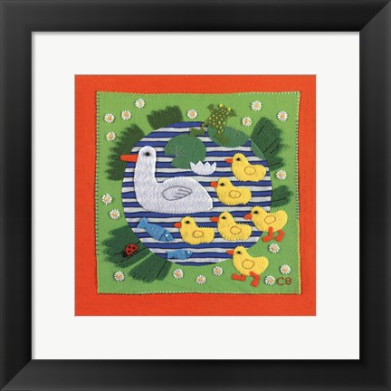 Framed Across The Pond Print