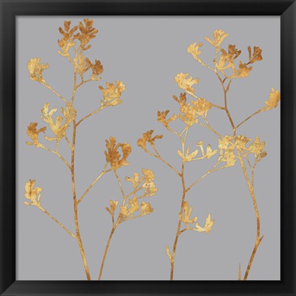 Framed Gold at Dusk II Print