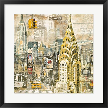 Framed In Manhattan Print