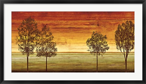 Framed Sunset Vista II Print