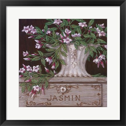 Framed Paquet De Jasmin Print