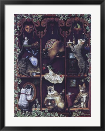 Framed Midnight Mischief Print