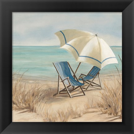 Framed Summer Vacation II Print