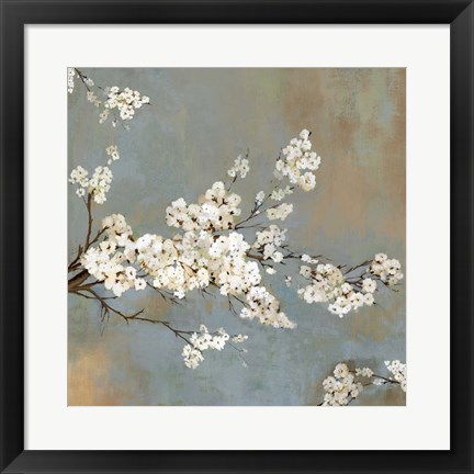 Framed Ode to Spring II Print