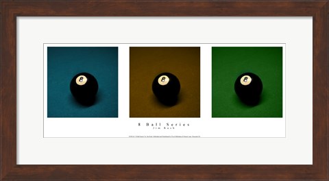 Framed 8 Ball Series Print