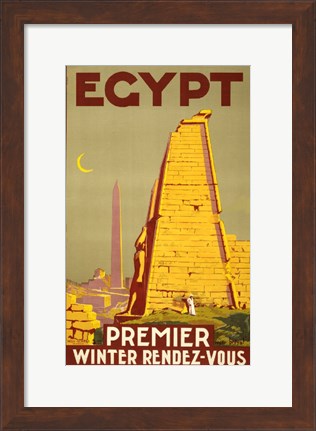 Framed Egypt - Premier Print