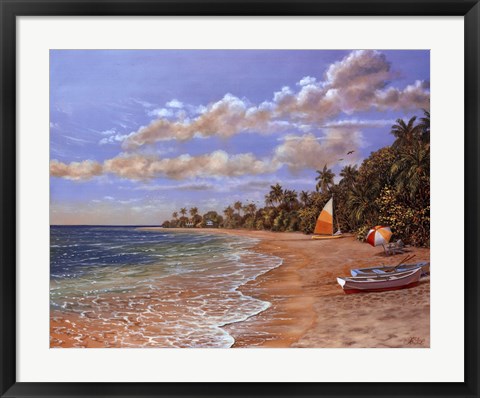 Framed Dream Beach Print