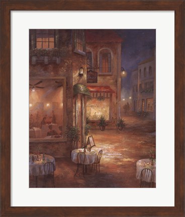 Framed Cafe Marie Print