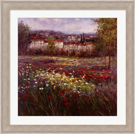 Framed Tuscan Pleasures II Print