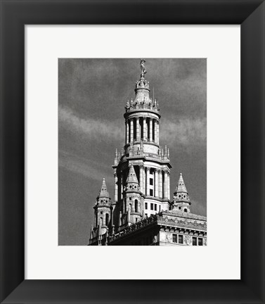 Framed Municipal Building, NY Print