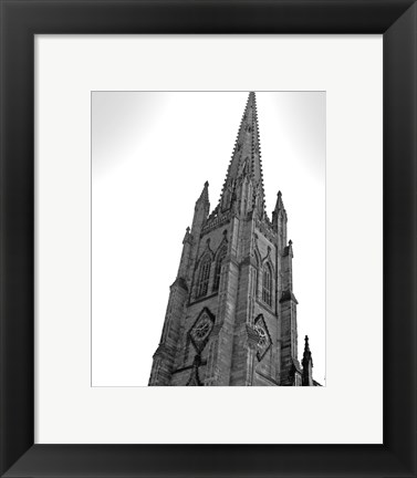 Framed Trinity Church, Wall Street Print