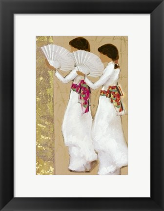 Framed Girls from Binh Dinh I Print