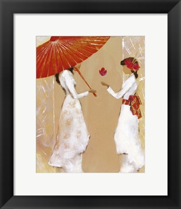 Framed Girls from Binh Dinh II Print