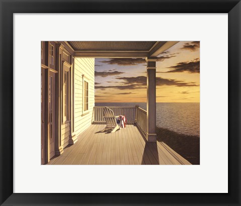 Framed Last Light Print