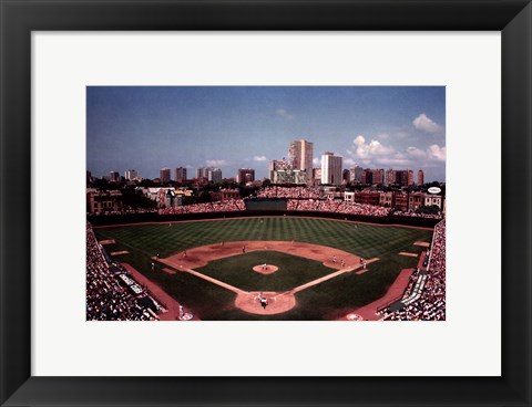 Framed Wrigley Field, Chicago Print