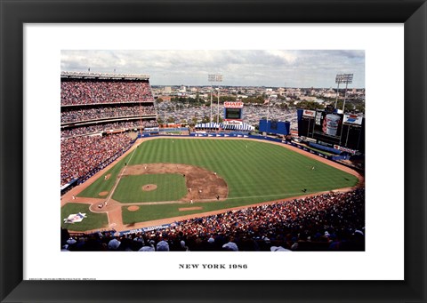 Framed Shea, 1986 Print