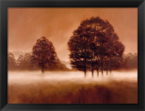 Framed Misty Morning Print