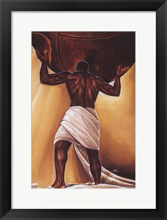 Framed Power of Man (medium) Print