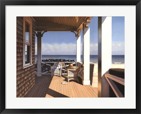 Framed Nantucket Shore Print