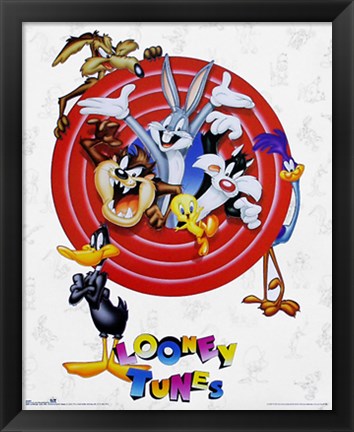 Framed Bugs Bunny &amp; Friends: Group Shot Print