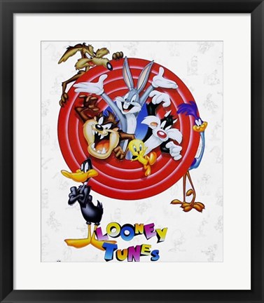 Framed Bugs Bunny &amp; Friends: Group Shot Print