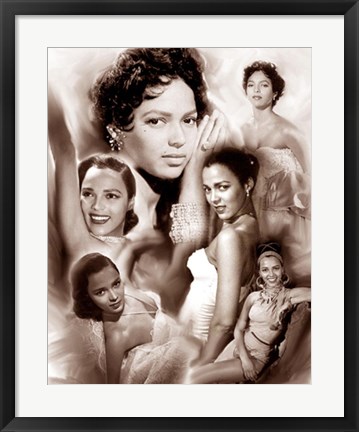 Framed Dorothy Dandridge Print