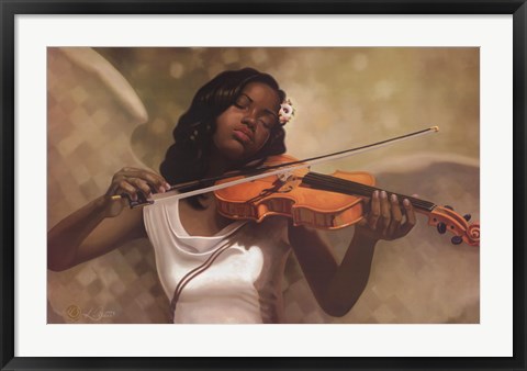 Framed Melody from Heaven Print