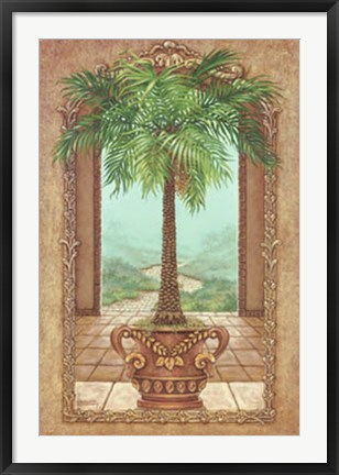 Framed Classical Palm Tree Print