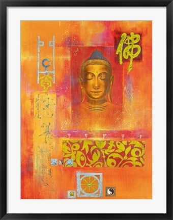 Framed Life of Contemplation I Print