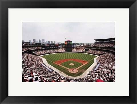 Framed Turner Field, Atlanta Print