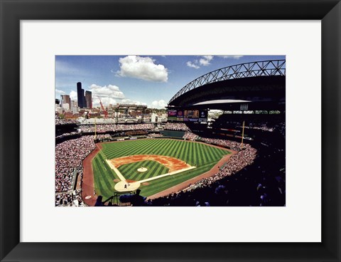 Framed Safeco Field, Seattle Print