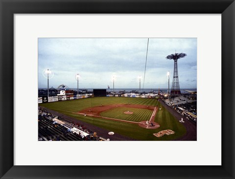 Framed Brooklyn Cyclones Print