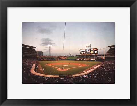 Framed Anaheim, Angel Stadium Print